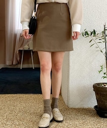 DHOLIC | ウール混ミニスカート(スカート)