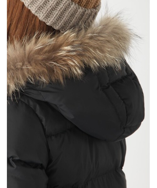 Rinajour（リナジュール）の「Rinbajour ロングダウンジャケット（ジャケット/アウター・レディース・BLACK/NAVY/BEIGE・1/2）」の7枚目の写真