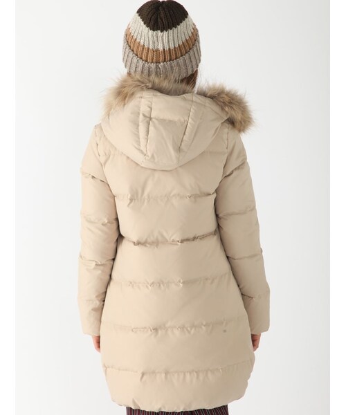 Rinajour（リナジュール）の「Rinbajour ロングダウンジャケット（ジャケット/アウター・レディース・BLACK/NAVY/BEIGE・1/2）」の14枚目の写真