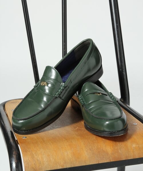 GLOBAL WORK（グローバルワーク）の「【WEB先行予約】ＧＷＢコインローファー（シューズ・メンズ・ブラック09/グリーン75/ネイビー88・Ｓ(25～25.5ｃｍ）/Ｍ(26～26.5cm)/Ｌ(27～27.5cm)）」の2枚目の写真