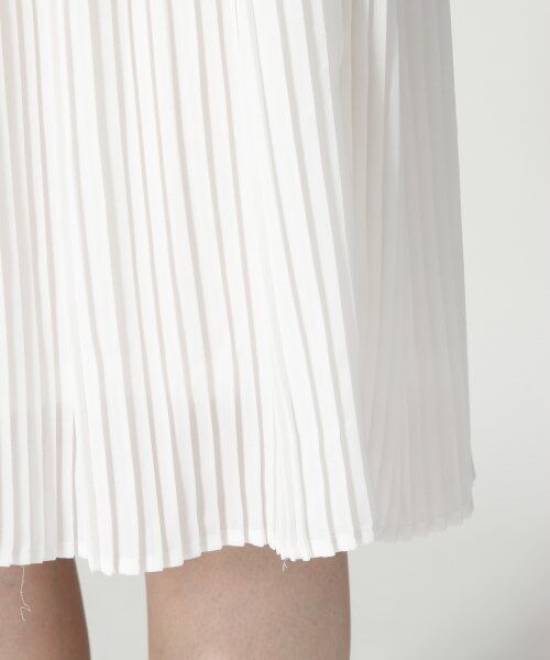 JEANASIS（ジーナシス）の「プリーツセットアップワンピース（ワンピース/ドレス・レディース・ホワイト系/ブラック系/ネイビー系・FREE）」の10枚目の写真