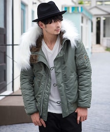 RAGEBLUE（レイジブルー）の「【先行予約】ALPHA別注N-2B（）」 - WEAR 