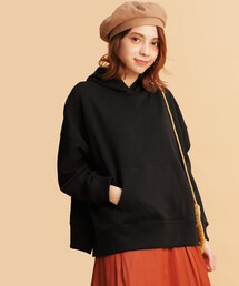An3pocket | 裏起毛サイドスリットワイドパーカー(パーカー)