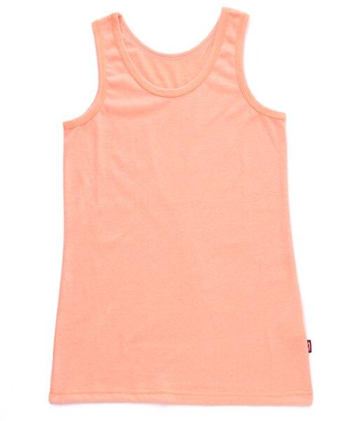 DOUBLE NAME（ダブルネーム）の「無地タンクトップ（トップス・ブルー/ピンク/イエロー/チャコールグレー・FREE）」の4枚目の写真
