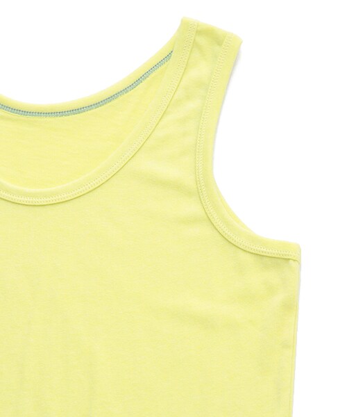 DOUBLE NAME（ダブルネーム）の「無地タンクトップ（トップス・ブルー/ピンク/イエロー/チャコールグレー・FREE）」の7枚目の写真