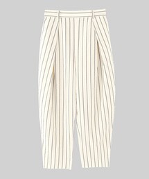 KBF | ストライプフロントタックパンツ(パンツ)