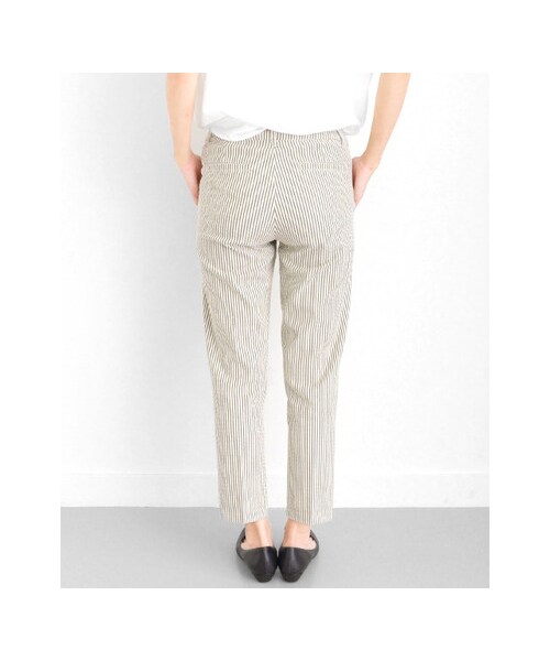 URBAN RESEARCH DOORS（アーバンリサーチドアーズ）の「コットンリネンコードレーンパンツ（パンツ・レディース・ネイビー/ライトグレー・36/38/40）」の8枚目の写真