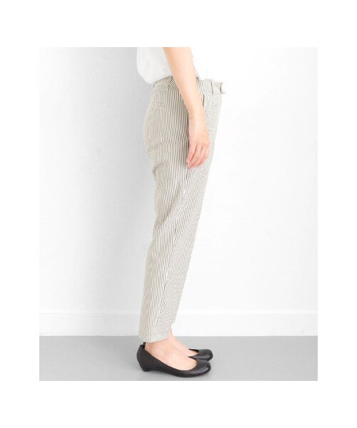 URBAN RESEARCH DOORS（アーバンリサーチドアーズ）の「コットンリネンコードレーンパンツ（パンツ・レディース・ネイビー/ライトグレー・36/38/40）」の7枚目の写真