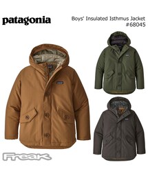 patagonia | タゴニア PATAGONIA キッズ ジャケット 68045＜Boys' Insulated Isthmus Jacket ボーイズ・インサレーテッド・イスマス・ジャケット＞(マウンテンパーカー)