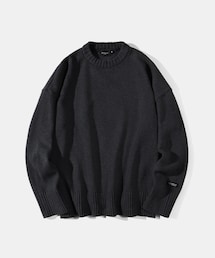 Diamond Layla | Layla everlasting love Lambswool overfit knit K5 Black(ニット/セーター)