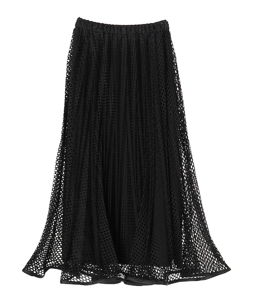 UN3D.（アンスリード）の「MESH ORIGAMI PLEATS SK（スカート）」 - WEAR