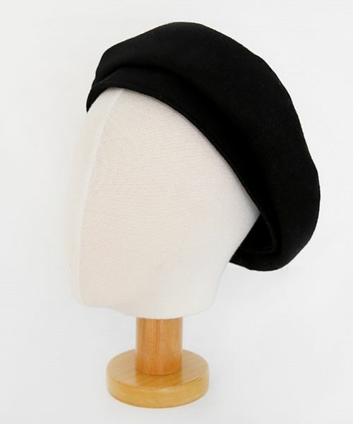 DHOLIC（ディーホリック）の「ウール混ベレー帽（ハンチング/ベレー帽・レディース・ホワイト/その他/グレー/ブラック/ブラウン・FREE）」の2枚目の写真