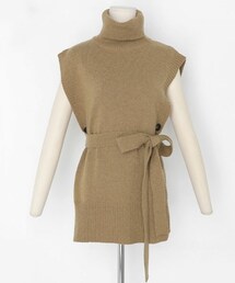 DHOLIC | ストラップ付タートルネックベスト(ベスト)