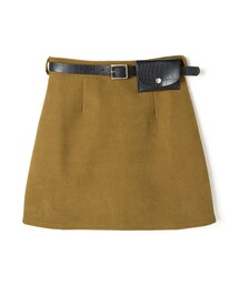 GRL | ポーチ付きベルト台形スカート(スカート)