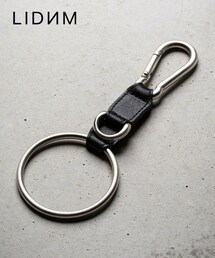 LIDNM | LEATHER COMBINATION KEY RING(キーケース/キーアクセサリー)