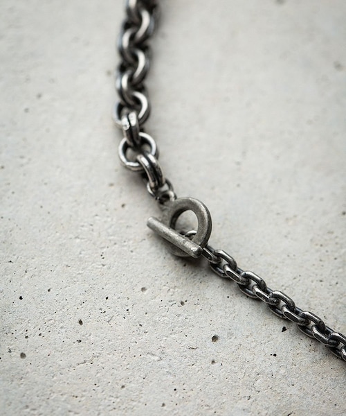 LIDNM（リドム）の「3WAY CHAIN NECKLACE（ネックレス・メンズ・シルバー・F）」の12枚目の写真