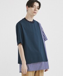 CULLNI（クルニ）の「ストライプドッキングプルオーバー（）」 - WEAR