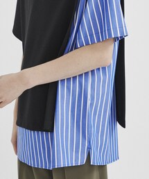 CULLNI（クルニ）の「ストライプドッキングプルオーバー（）」 - WEAR
