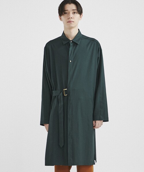CULLNI（クルニ）の「タイロッケンロングシャツコート（）」 - WEAR