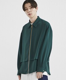 CULLNI（クルニ）の「レイヤードジップシャツ（）」 - WEAR