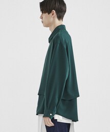 CULLNI（クルニ）の「レイヤードジップシャツ（）」 - WEAR