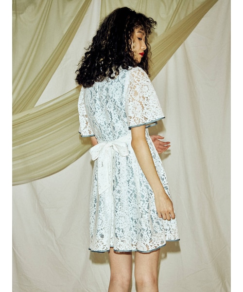 【PAMEO POSE】Mandarin Button Dress PAMEO POSE Mandarin Button Dress Long