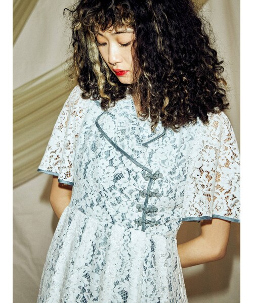 PAMEO POSE（パメオポーズ）の「Mandarin Button Dress