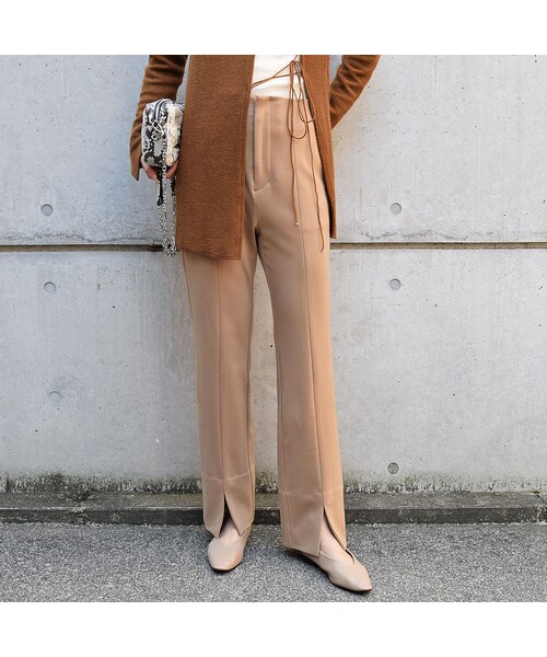 no brand（ノーブランド）の「フロントスリットジャージPT（その他パンツ・レディース・その他）」の7枚目の写真