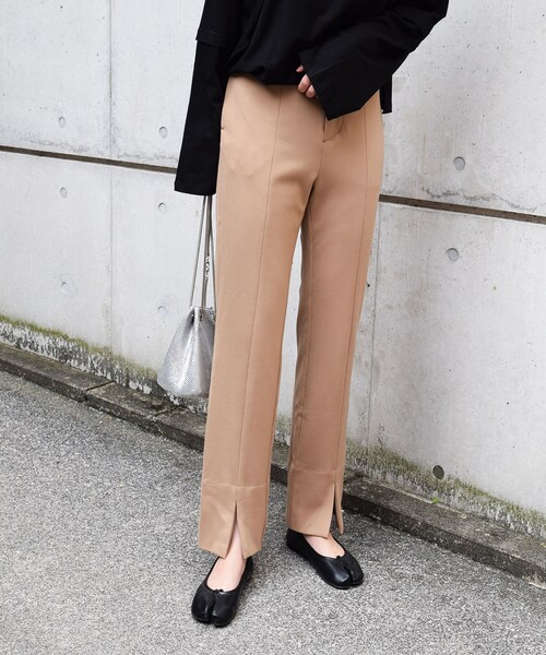 no brand（ノーブランド）の「フロントスリットジャージPT（その他パンツ・レディース・その他）」の4枚目の写真