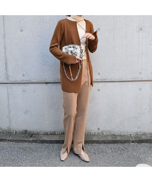 no brand（ノーブランド）の「フロントスリットジャージPT（その他パンツ・レディース・その他）」の6枚目の写真