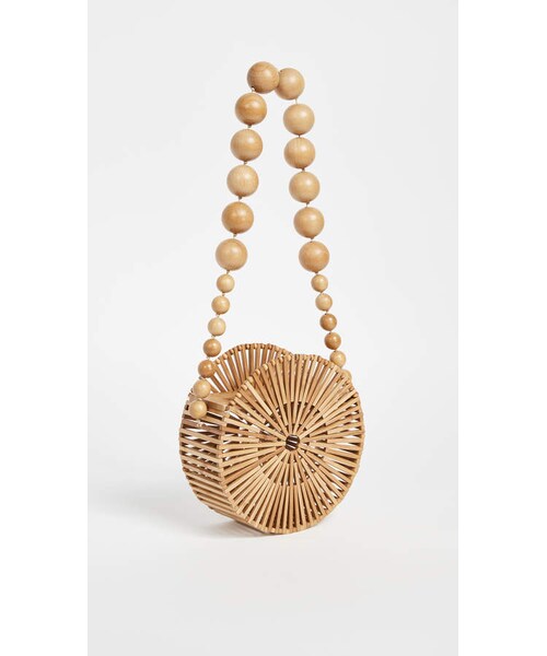 Cult Gaia（カルトガイア）の「Cult Gaia Bamboo Circle Bag（ショルダーバッグ・レディース・Natural・One Size）」の5枚目の写真