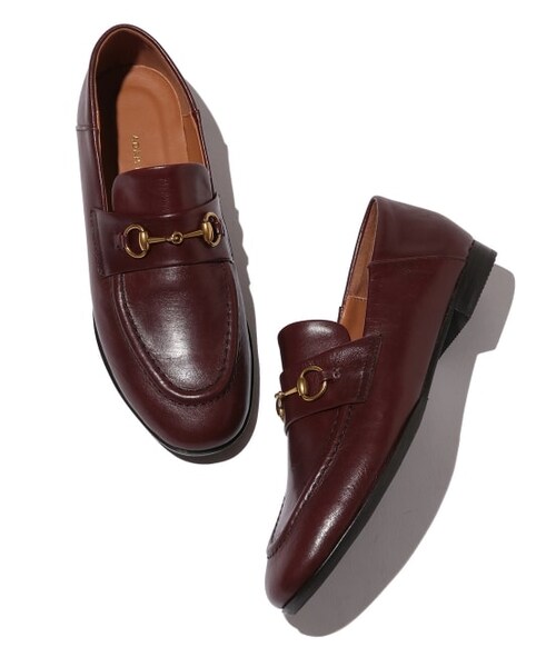 ADAM ET ROPE'（アダムエロペ）の「ボロネーゼビットローファー（シューズ・レディース・ダークブラウン/ブラック・38.0/35.0/36.0/37.0）」の2枚目の写真