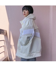 BALMUNG デニムビッグパーカー バルムング BALMUNG(バルムング)』'19AWマルチカラーハイネックデニム