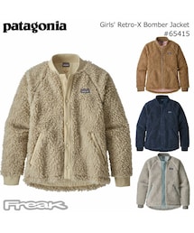 patagonia | パタゴニア PATAGONIA キッズ フリース ジャケット 65415＜Girls' Retro-X Bomber Jacket ガールズ・レトロX・ボマー・ジャケット＞(その他アウター)