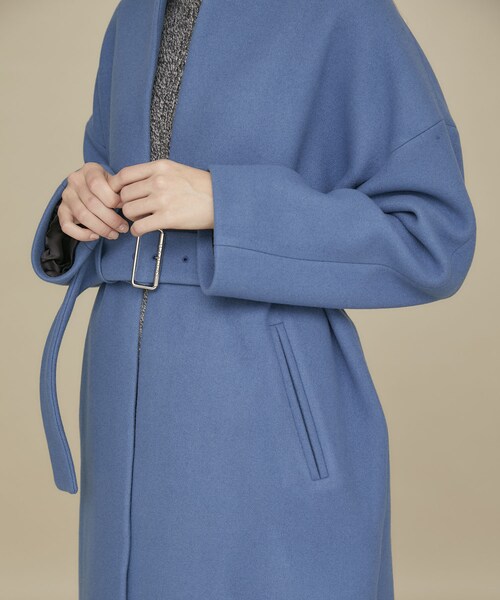 CINOH（チノ）の「別注ノーカラーコート（）」 - WEAR