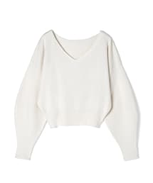 GRL | Vネックニットトップス(ニット/セーター)