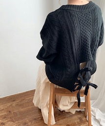 chocomee | バックリボンニット(ニット/セーター)