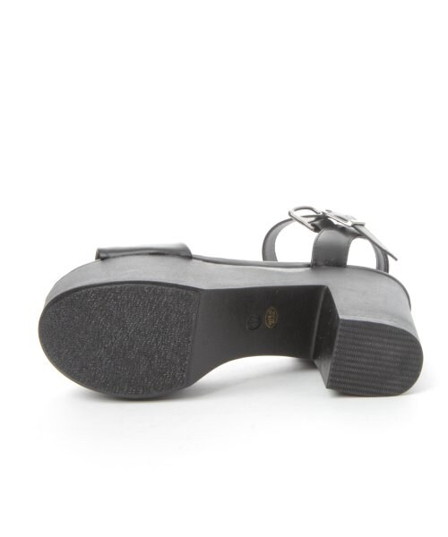 LOWRYS FARM（ローリーズファーム）の「ヒールサンダル２（シューズ・レディース・オーロラ/ブラック/ベージュ・Ｓ/Ｍ/Ｌ）」の7枚目の写真