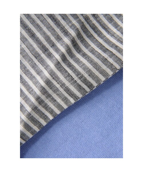 jevous enprie!（ジュヴゾンプリ）の「jevous enprie! / おリボンティー� / カットソー（トップス・レディース・white(01)/light blue(11)/navy(13)/gray(24)・01）」の6枚目の写真