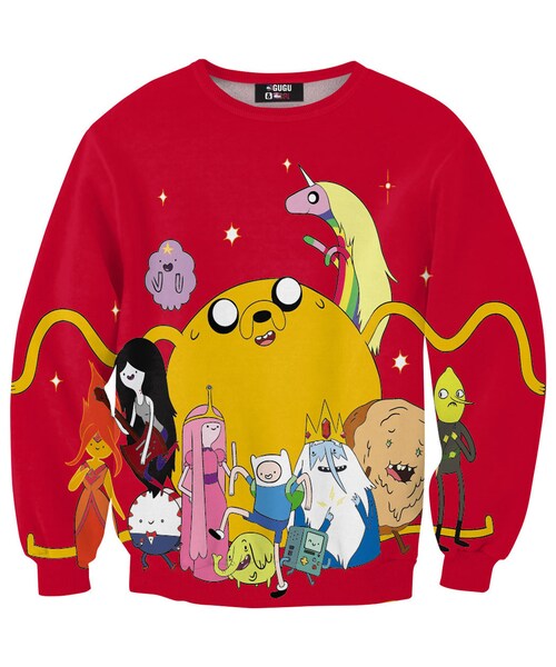 Adventure time red sweater