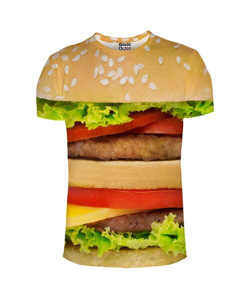 Mr.Gugu&MissGo(ミスターグーグーアンドミスゴー)の「Hamburger t-shirt(その他・other・XS/S/M/L/XL)」の1枚目の写真