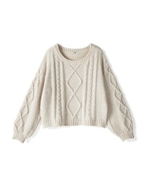 GRL | ブライトモールケーブルニットトップス(ニット/セーター)