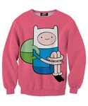 Mr. GUGU & Miss GO | Pink Finn sweater()