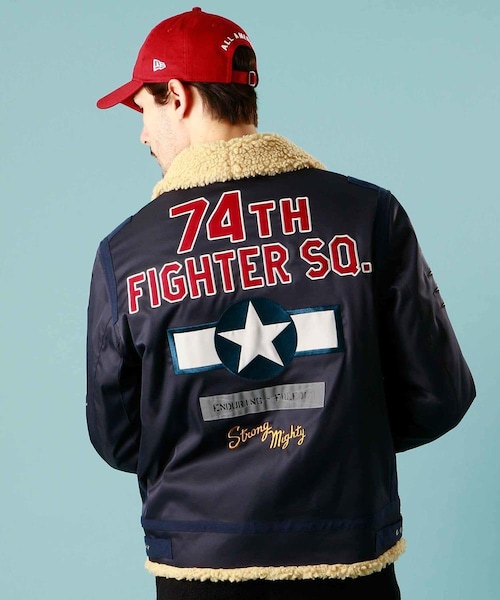 AVIREX（アヴィレックス）の「パディング B-3 AFF ジャケット/PADDING