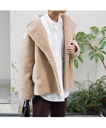 no brand | エコファーライダースJK(ライダースジャケット)