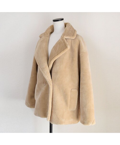 no brand（ノーブランド）の「エコファーライダースJK（ライダースジャケット・レディース・その他）」の11枚目の写真