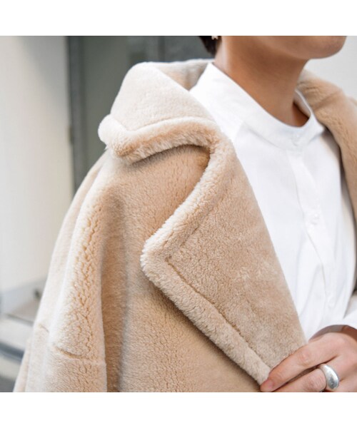 no brand（ノーブランド）の「エコファーライダースJK（ライダースジャケット・レディース・その他）」の3枚目の写真