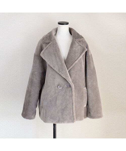 no brand（ノーブランド）の「エコファーライダースJK（ライダースジャケット・レディース・その他）」の12枚目の写真