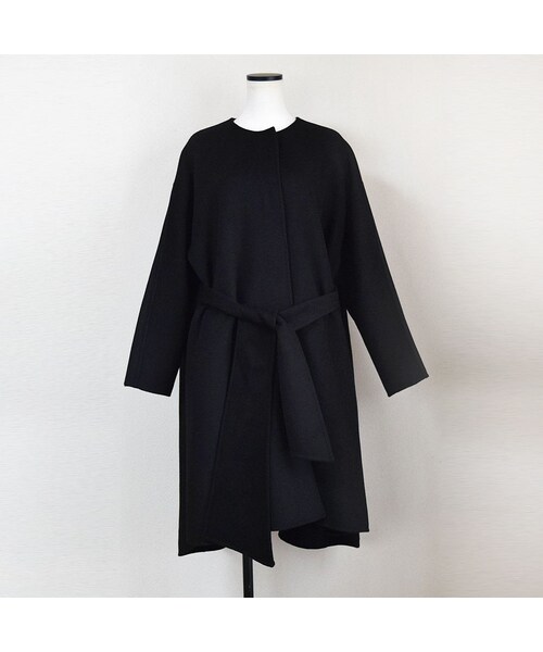 no brand(ノーブランド)の「ダブルフェイスノーカラーCT(チェスターコート・レディース・その他)」の13枚目の写真