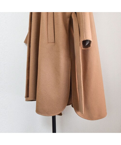 no brand(ノーブランド)の「ダブルフェイスノーカラーCT(チェスターコート・レディース・その他)」の12枚目の写真